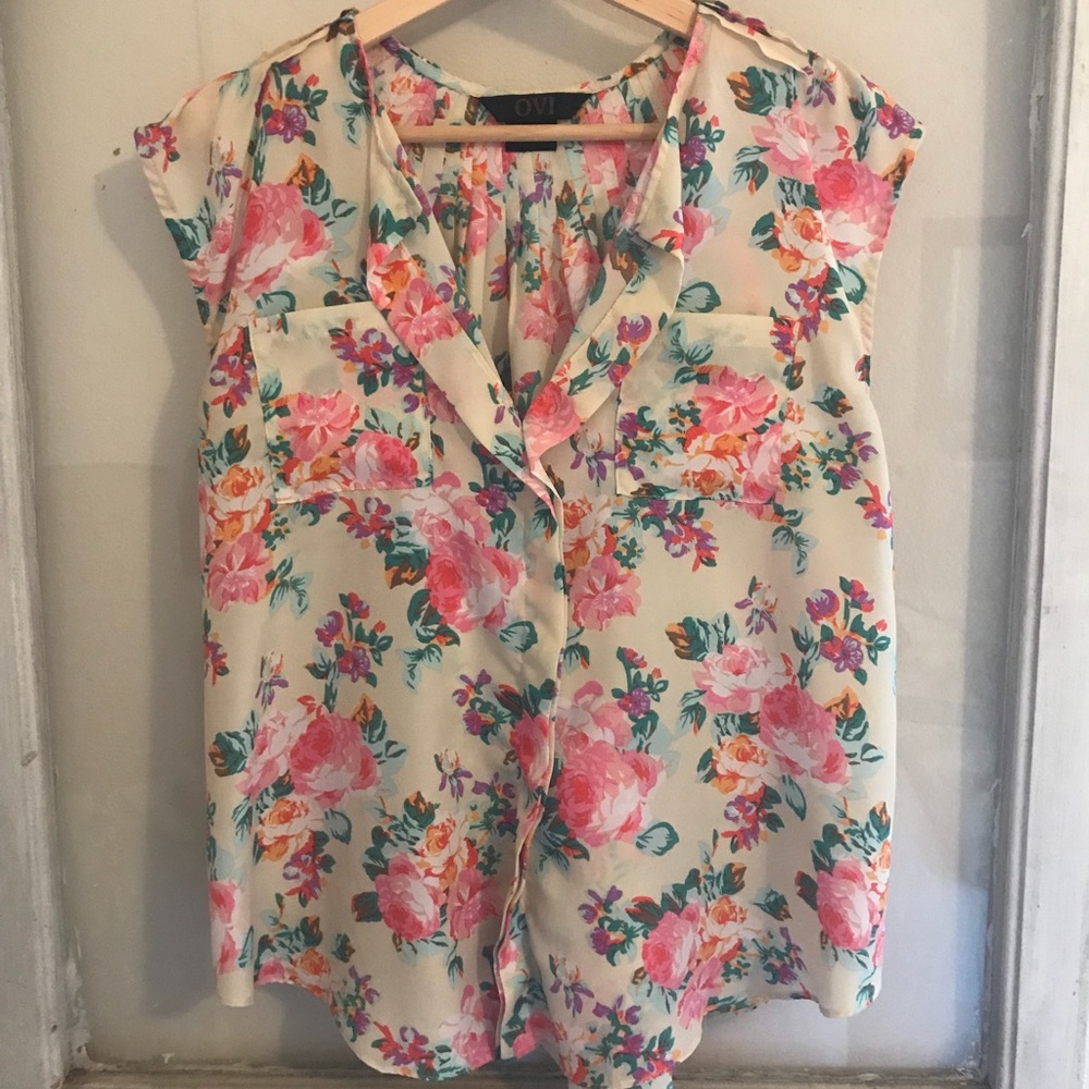 Ovi floral blouse